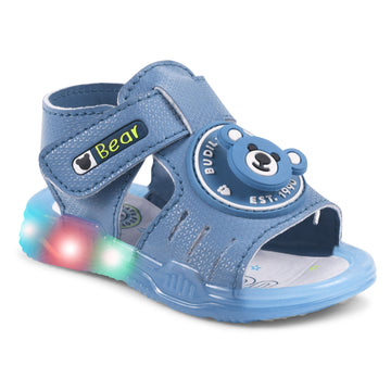Kats METAL-21 Kids Boys and Girls LED Lighting Sandals (9 to 24 Months)