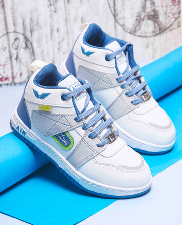 KATS ROMEO-1 Lace up Closure Sneakers Shoes for Boys & Girls (5Years to 10 Years)