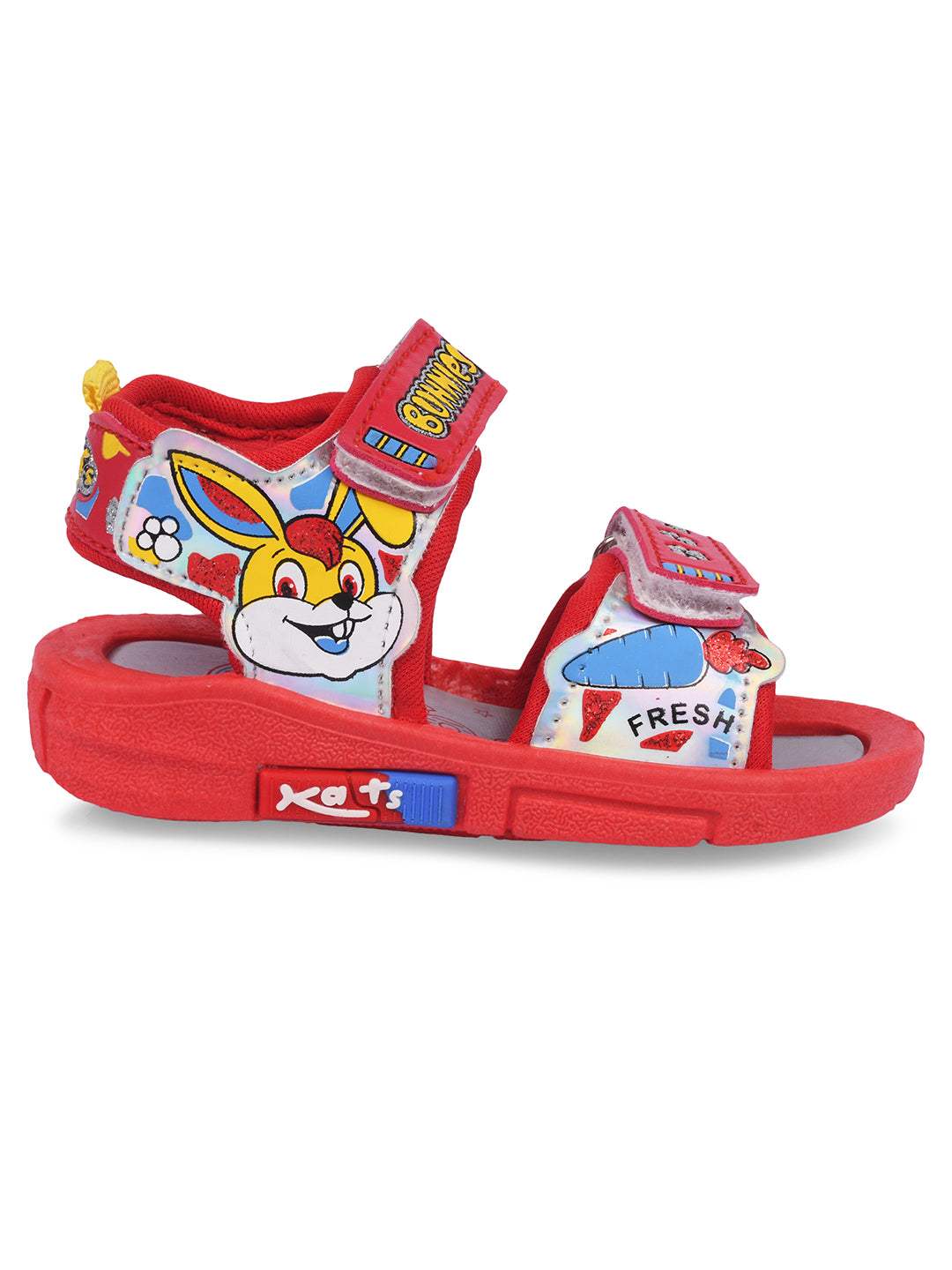 Kats POPCORN Kids Baby Boys and Baby Girls Chu-chu Sound Musical Sandals