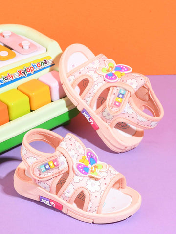 Kats BUTTERFLY Kids Baby Boys and Baby Girls Chu-chu Sound Musical Sandals