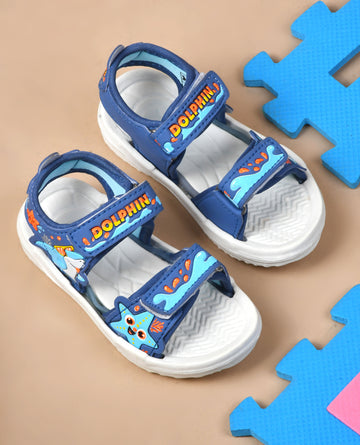 Kats DOLPHIN Kids Baby Boys and Baby Girls Sandals (6 Months to 18 Months)