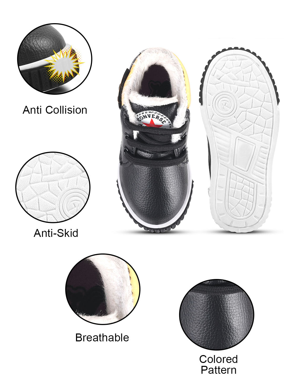 KATS HUNTER-3 Kids Boys & Girls Lace Sneakers