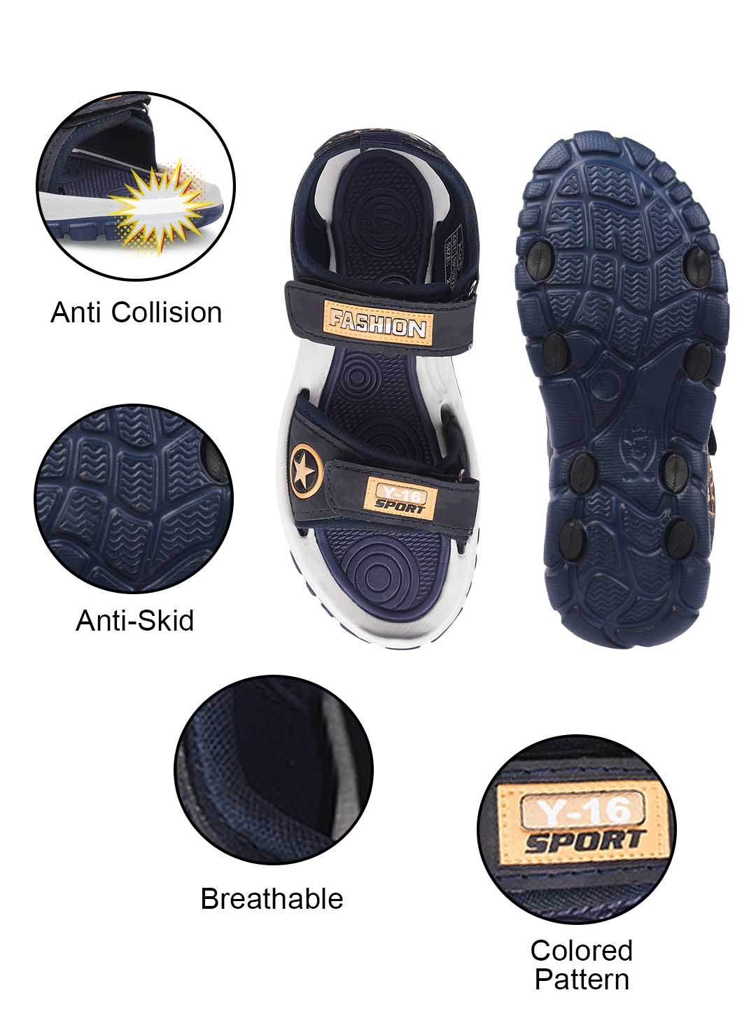 KATS SPORTS-3 Kids Boys and Girls Lightweight Sandals (5 to 10 YEARS)