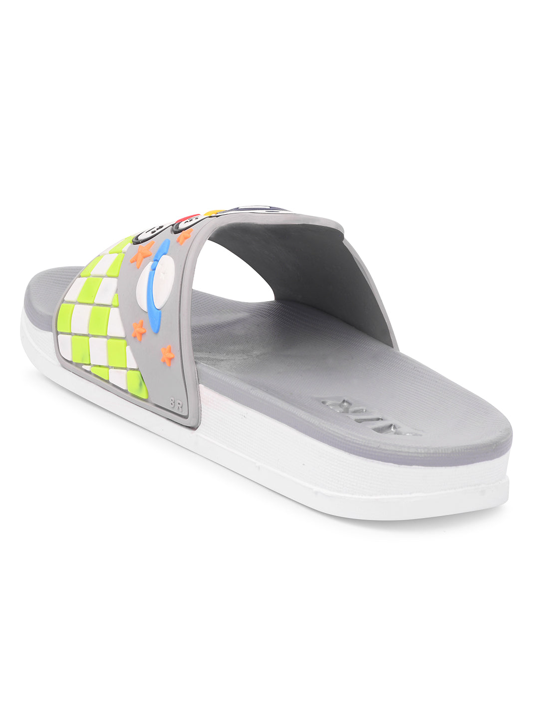 KATS Coco-108 Grey Synthetic Solid Slippers Flipflop for KATS Coco-108 Grey Synthetic Solid Slippers Flipflop for