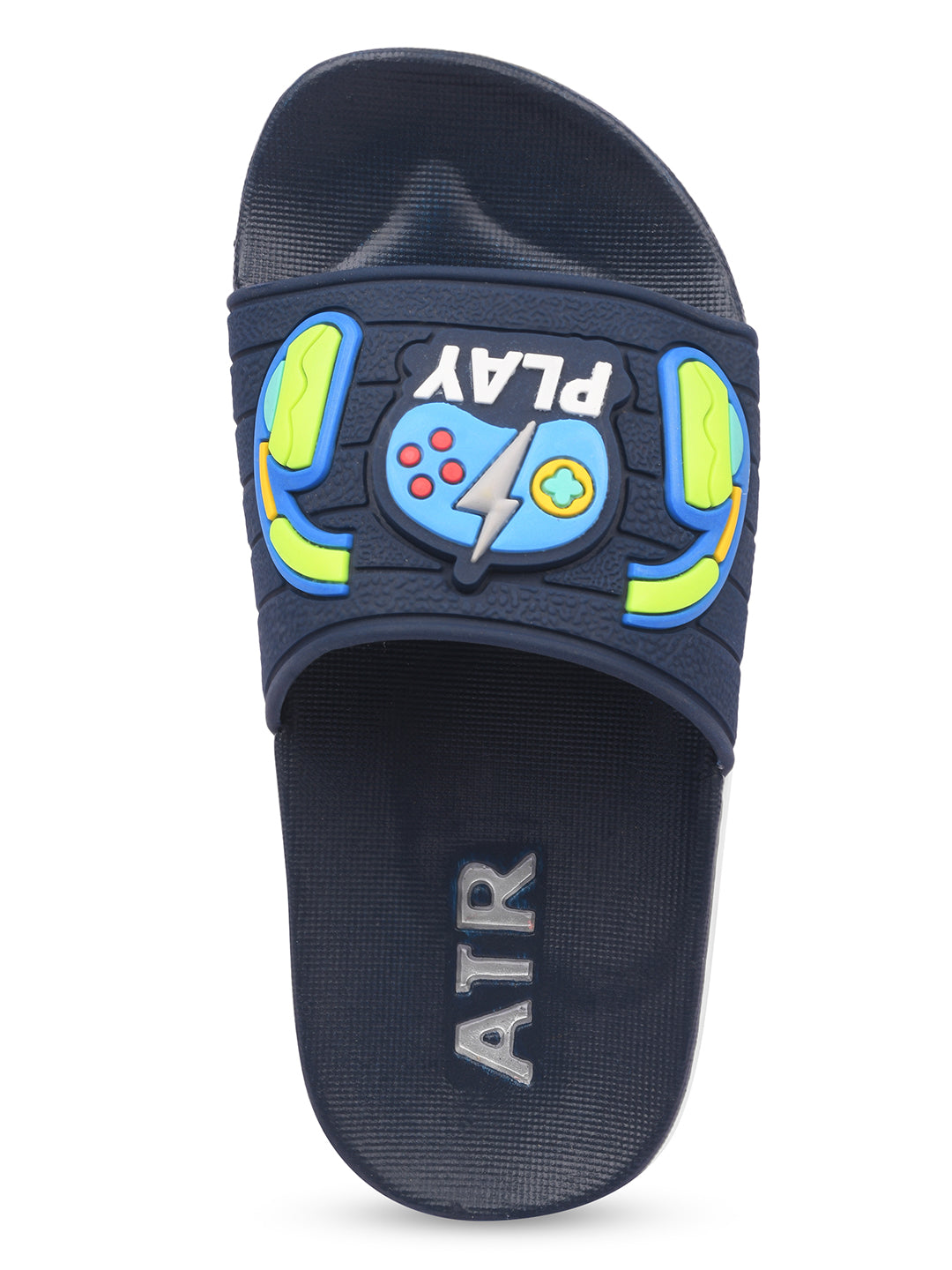 KATS Coco-104 Navy Synthetic Solid Slippers Flipflop for KATS Coco-104 Navy Synthetic Solid Slippers Flipflop for
