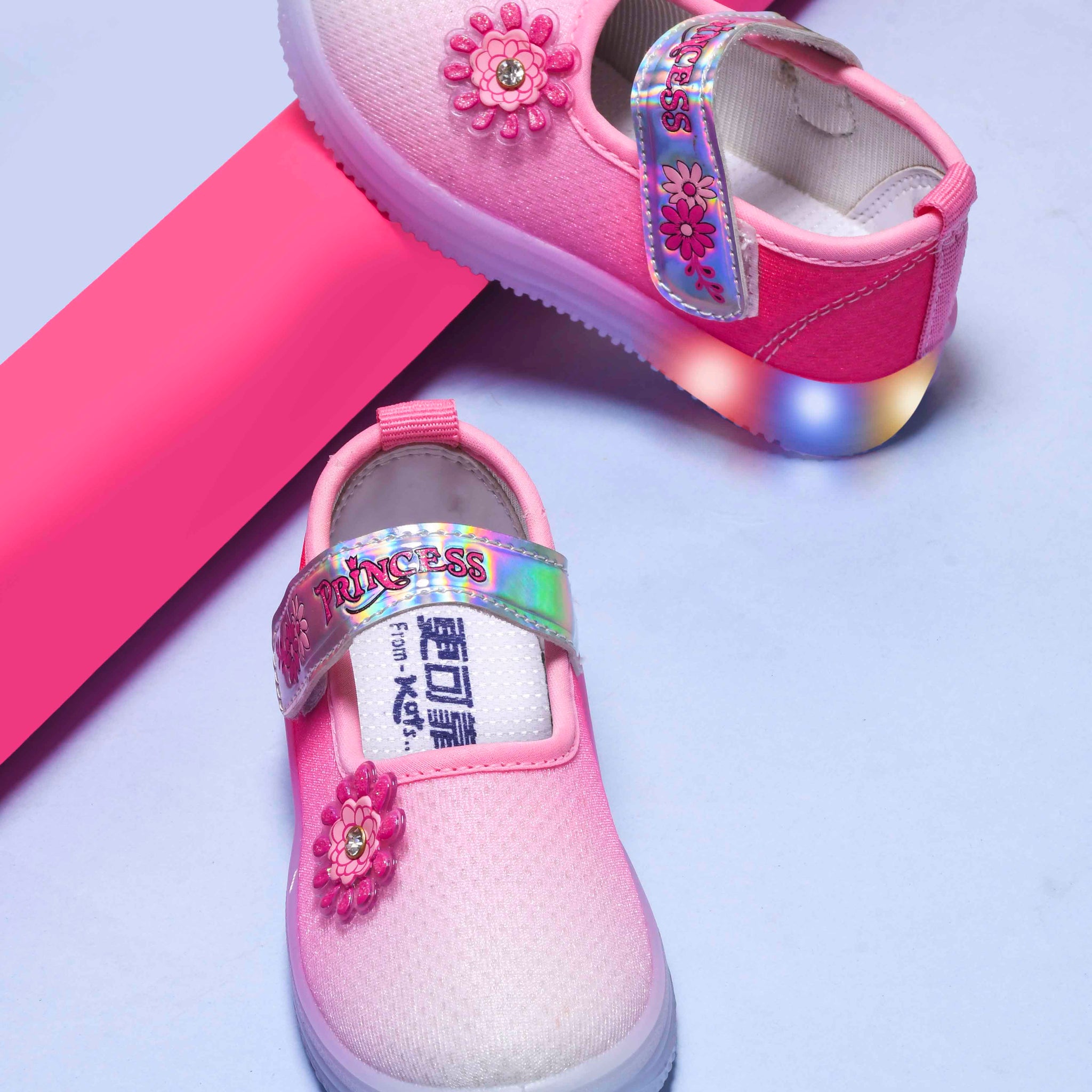 KATS JRD-35 Baby Girls LED Light Shoes (1 Years to 4 Years)