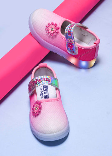KATS JRD-35 Baby Girls LED Light Shoes (1 Years to 4 Years)
