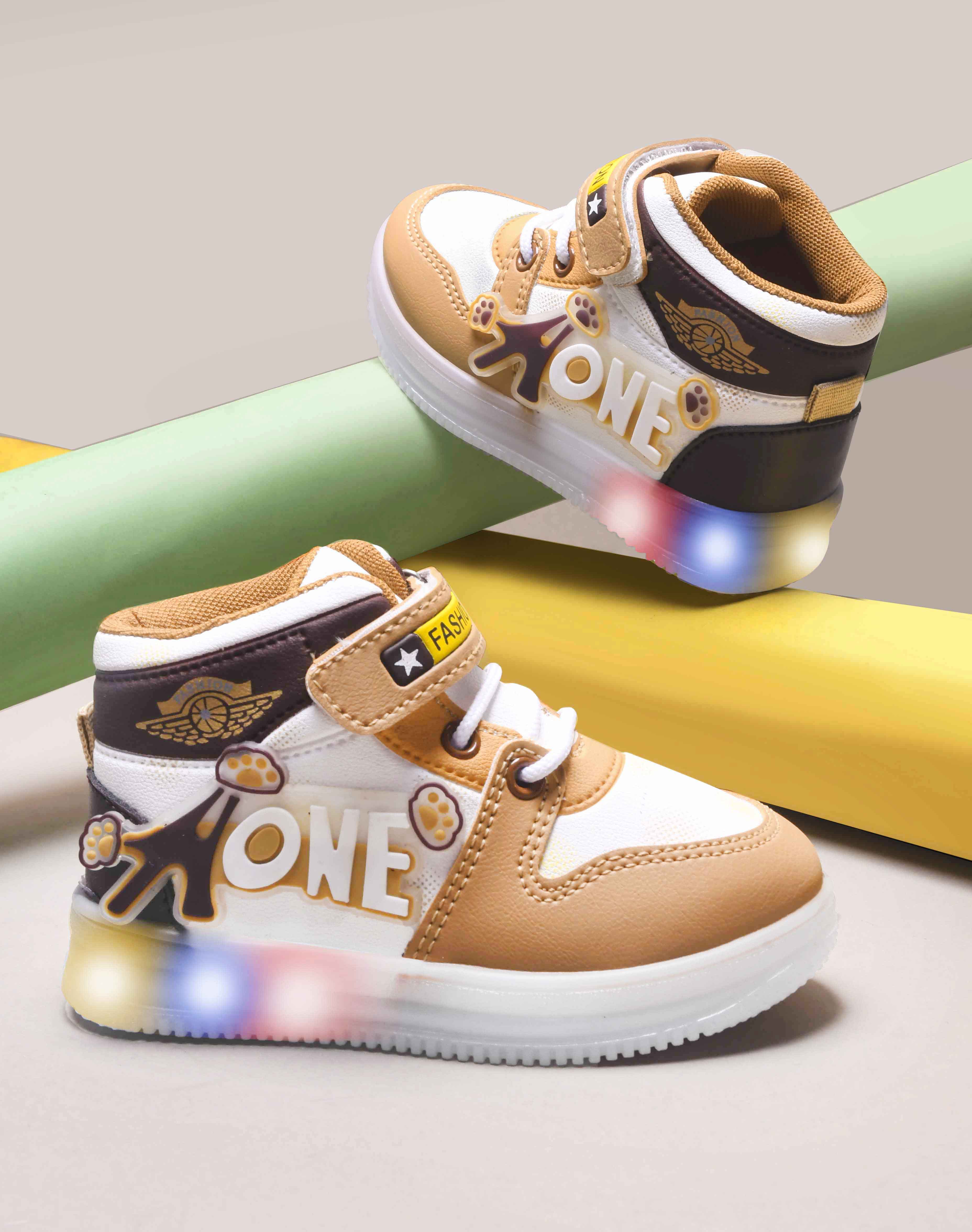 KATS JRD-76 Kids Boys and Girls LED Light Shoes (1 Years to