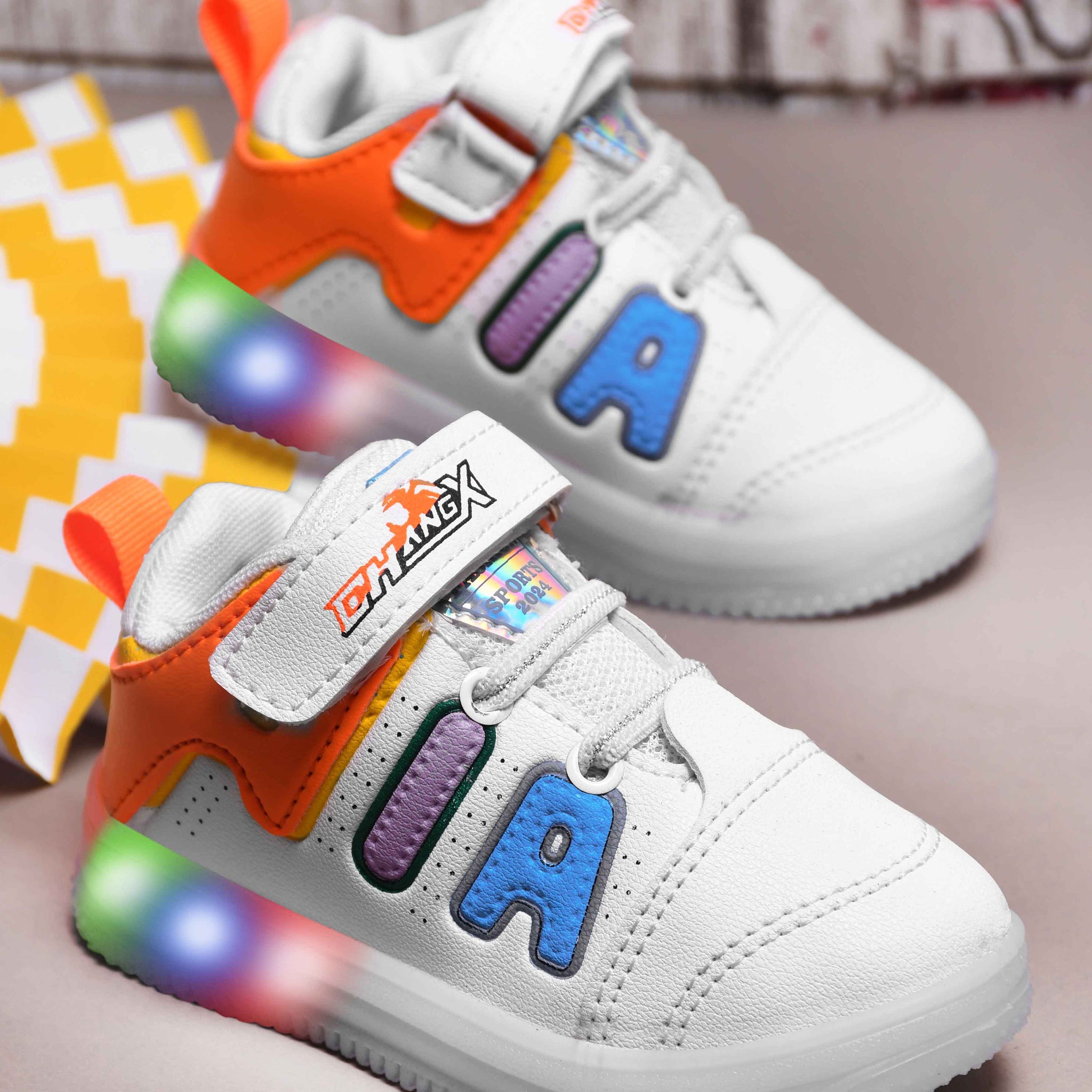 KATS JRD-78 Kids Boys and Girls LED Light Shoes (1 Years to 4 Years)