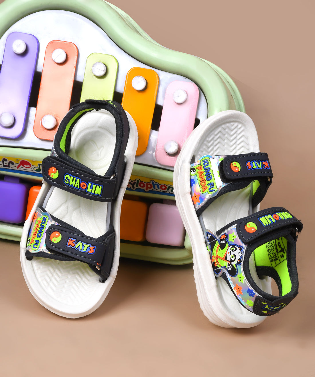 Kats SHAOLIN Kids Baby Boys and Baby Girls Sandals (6 Months to 18 Months)