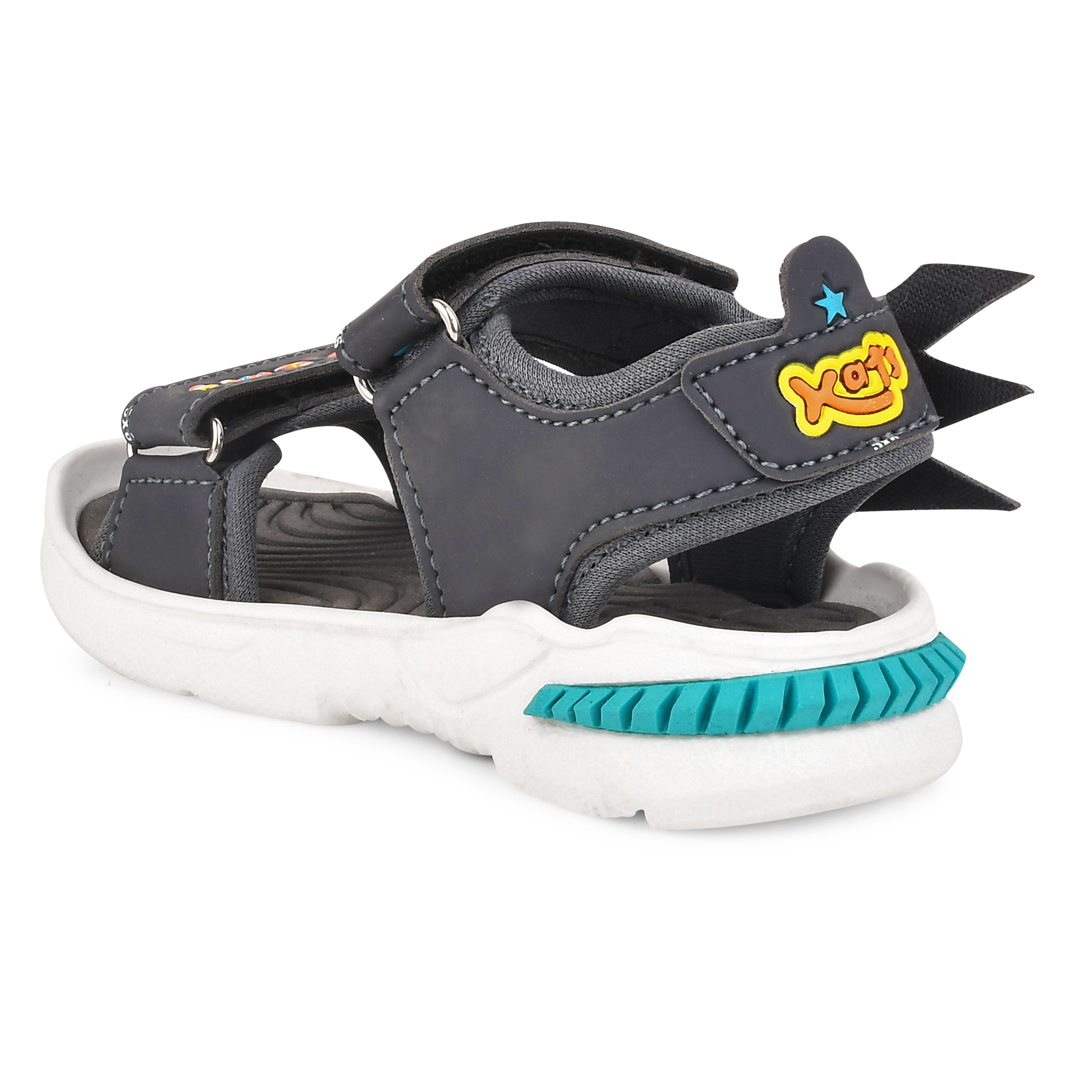 Buy AIRFAX Velcro Indoor Outdoor Sandals for Boys & Girls Kids (CANVA  KIDDY_BLACK&RED_6_KID) Online at Best Prices in India - JioMart.